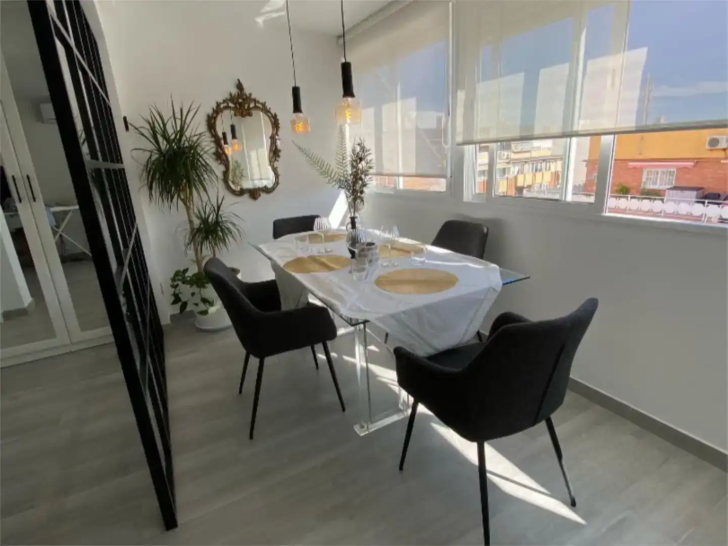 Esszimmer von Maisonette zum Verkauf in Benidorm mit Klimaanlage und Balkon