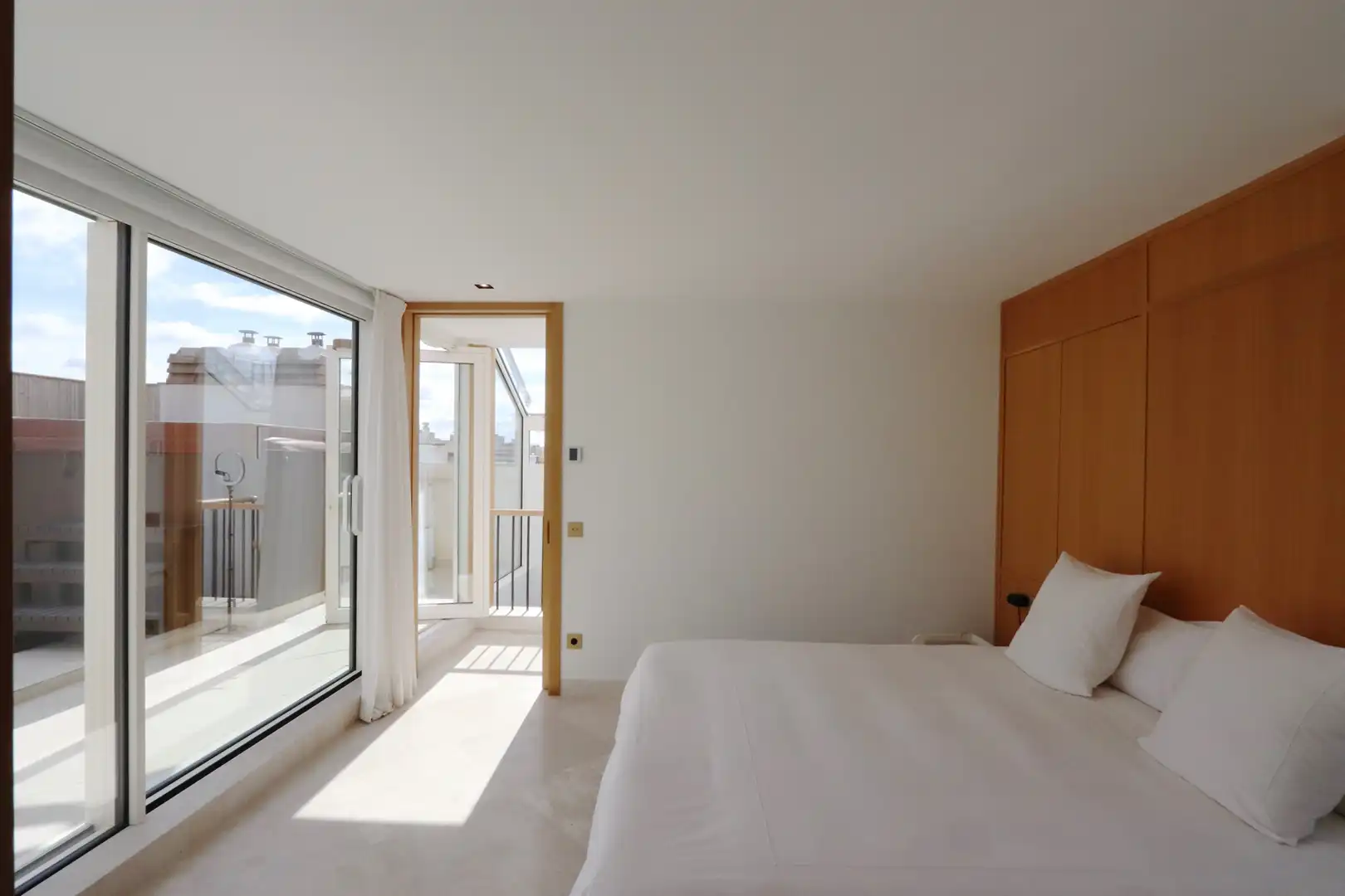 Bedroom of Attic for sale in Madrid  with Air Conditioner, Heating and Parquet flooring