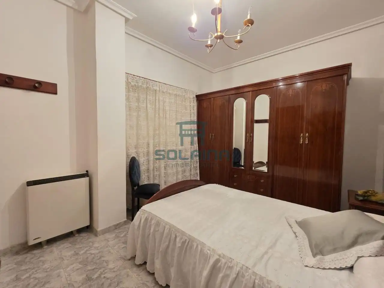 Bedroom of Flat for sale in Ourense Capital   with Heating, Storage room and Furnished