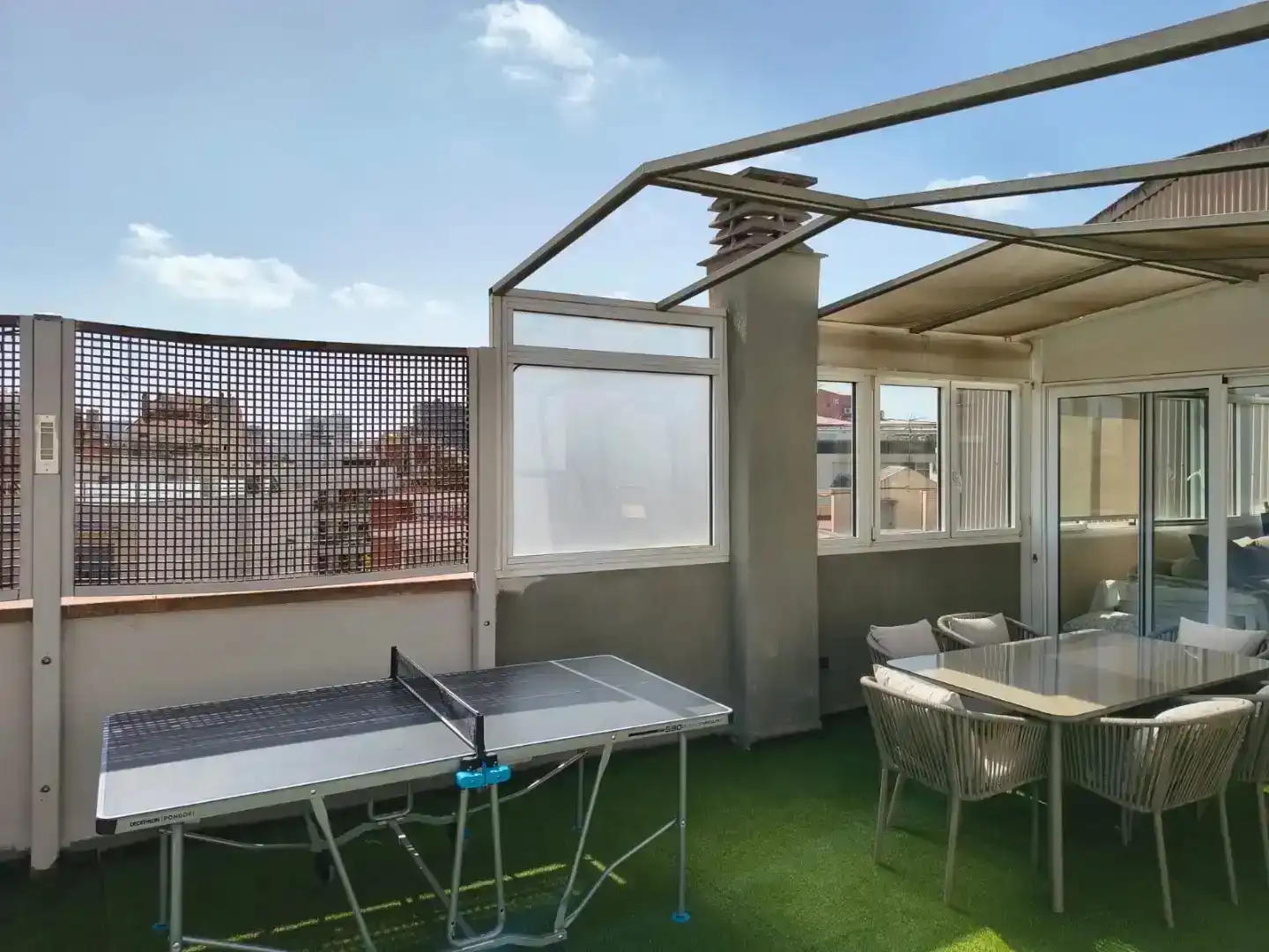 Terrassa de Pis en venda en  Barcelona Capital amb Aire condicionat i Balcó