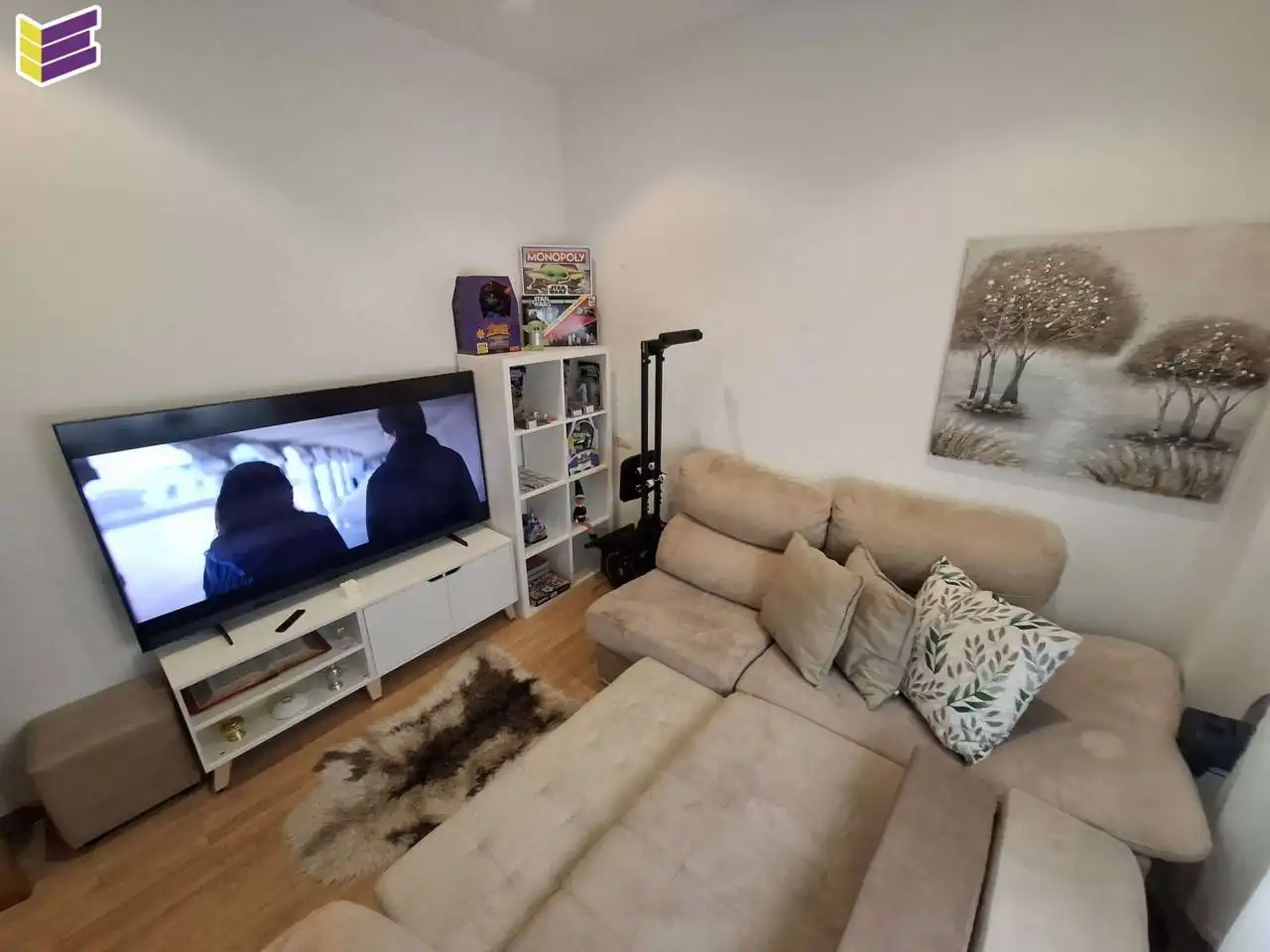 Sala de estar de Piso en venta en O Rosal   con Calefacción, Jardín privado y Terraza