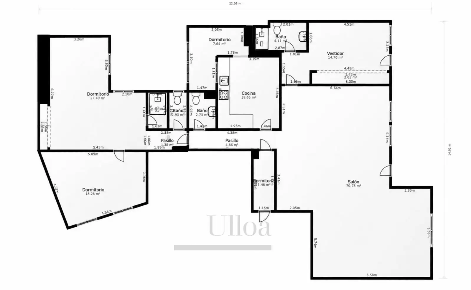 Piso con terraza en venta en Avenida de Federico Soto, imagen 45