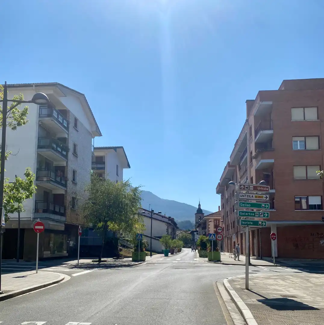 Vista exterior de Piso en venta en Aretxabaleta con Trastero, Amueblado y Balcón