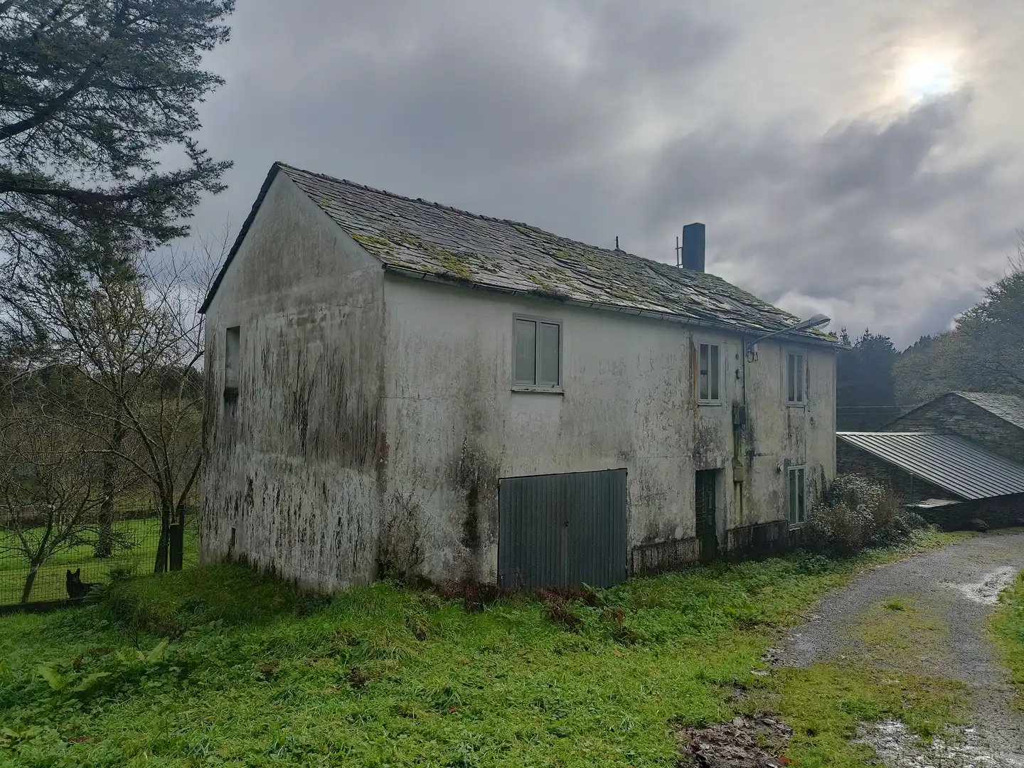 Vista exterior de Casa o xalet en venda en Guitiriz amb Jardí privat