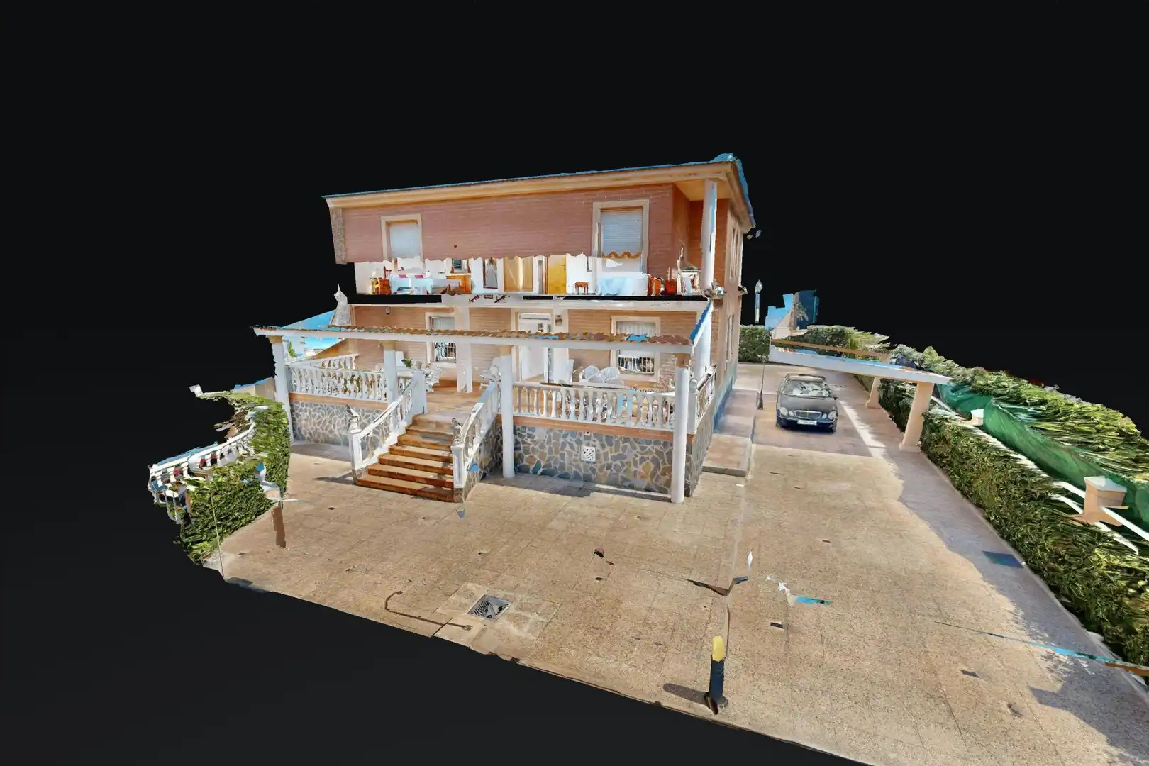 Vista exterior de Casa o chalet en venta en Cartagena con Jardín privado y Terraza