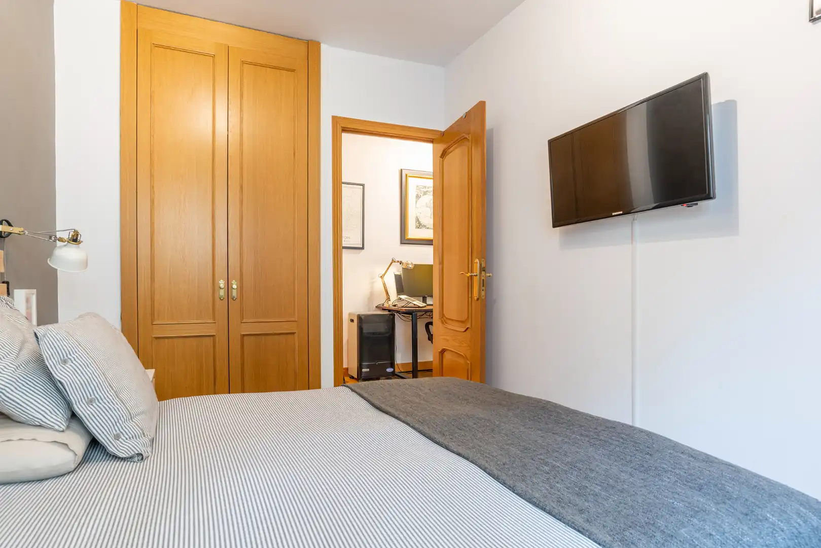 Dormitori de Apartament en venda en Barrio de Salamanca