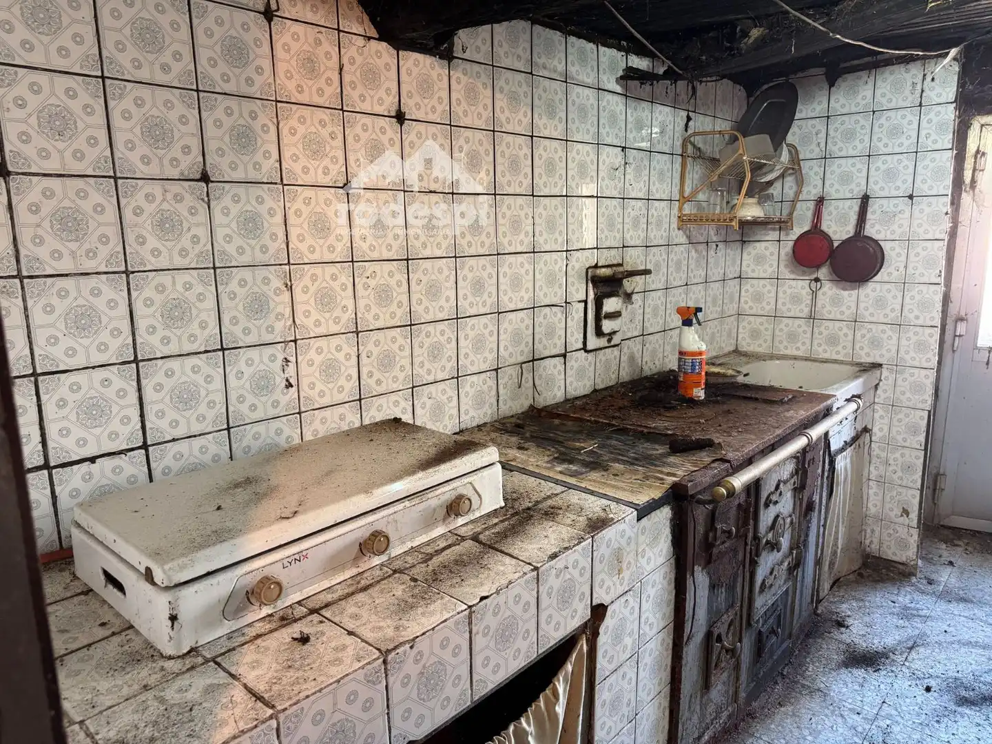 Cocina de Casa o chalet en venta en A Cañiza   con Trastero