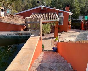 Exterior view of House or chalet for sale in Pedralba  with Air Conditioner, Heating and Private garden