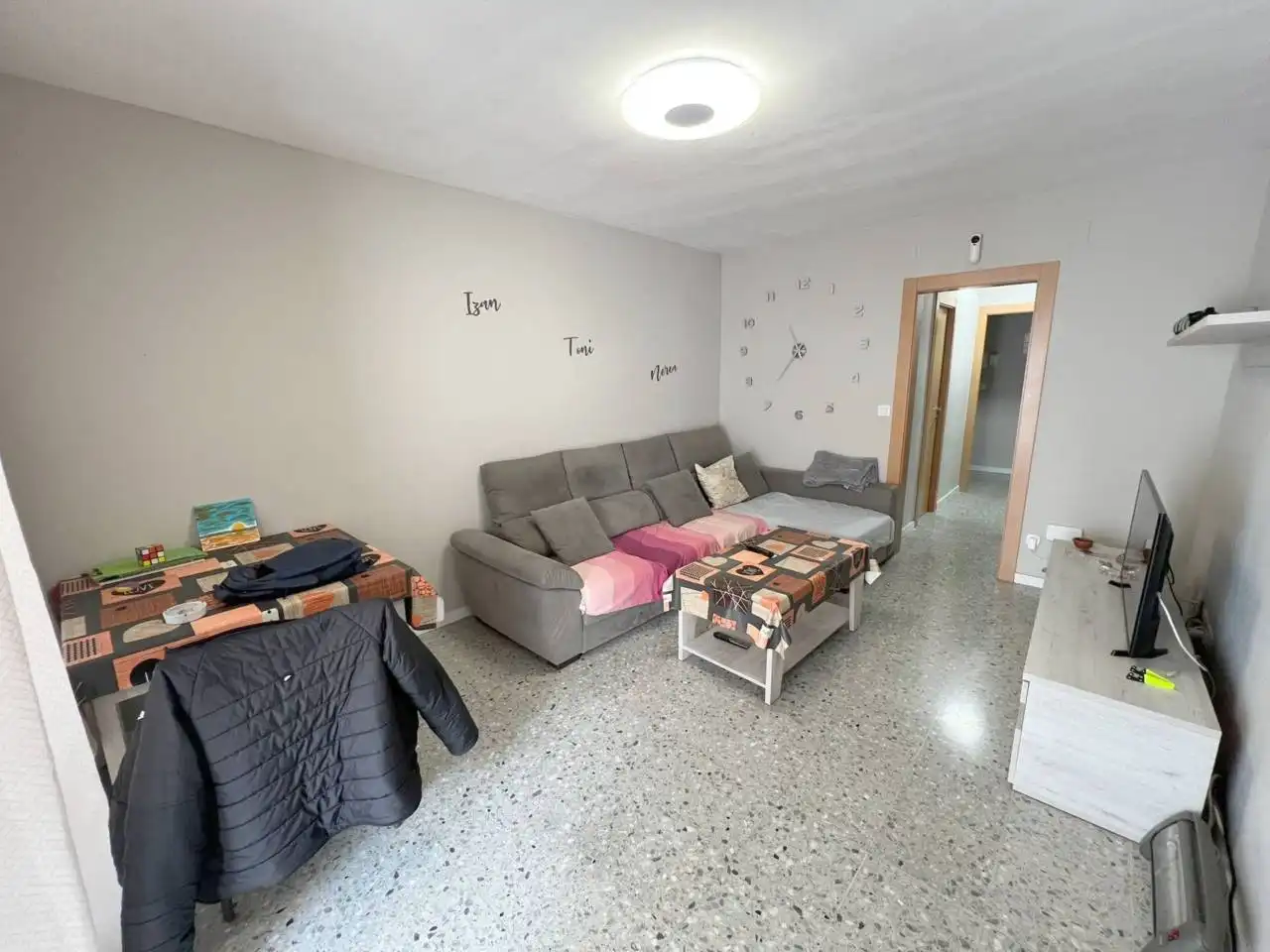 Sala de estar de Piso en venta en Cubelles con Terraza