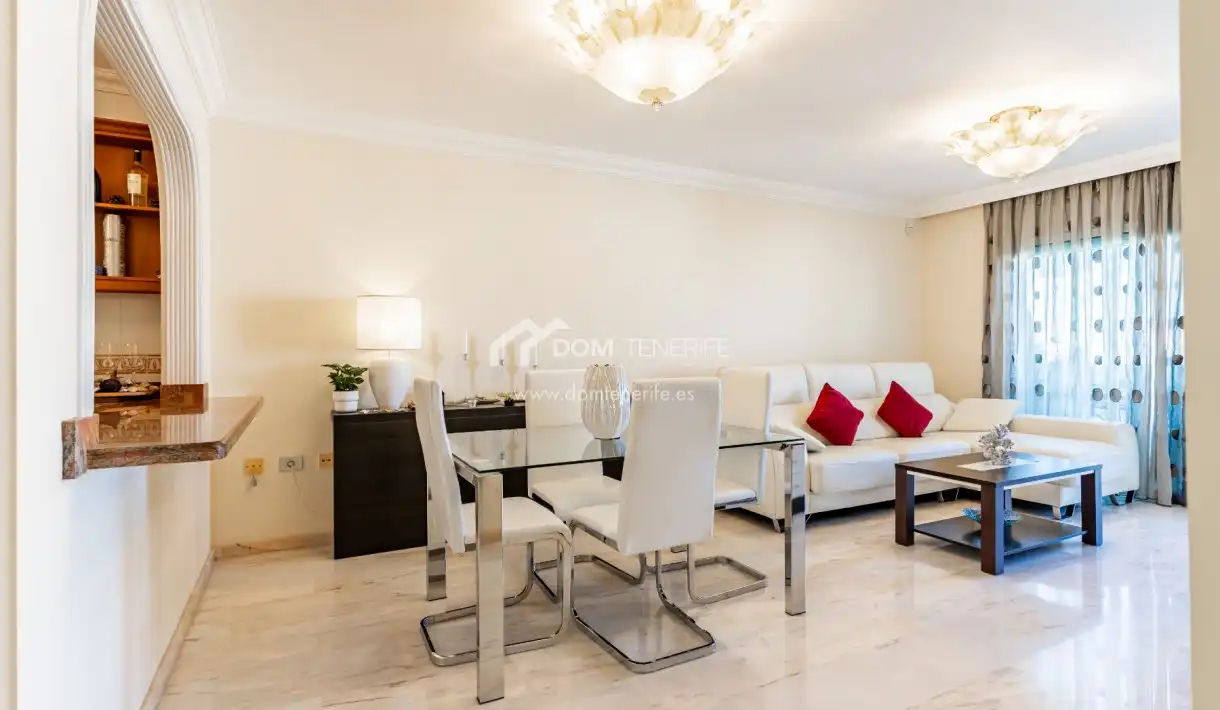 Wohnzimmer von Wohnung zum Verkauf in Santiago del Teide mit Terrasse, Abstellraum und Schwimmbad