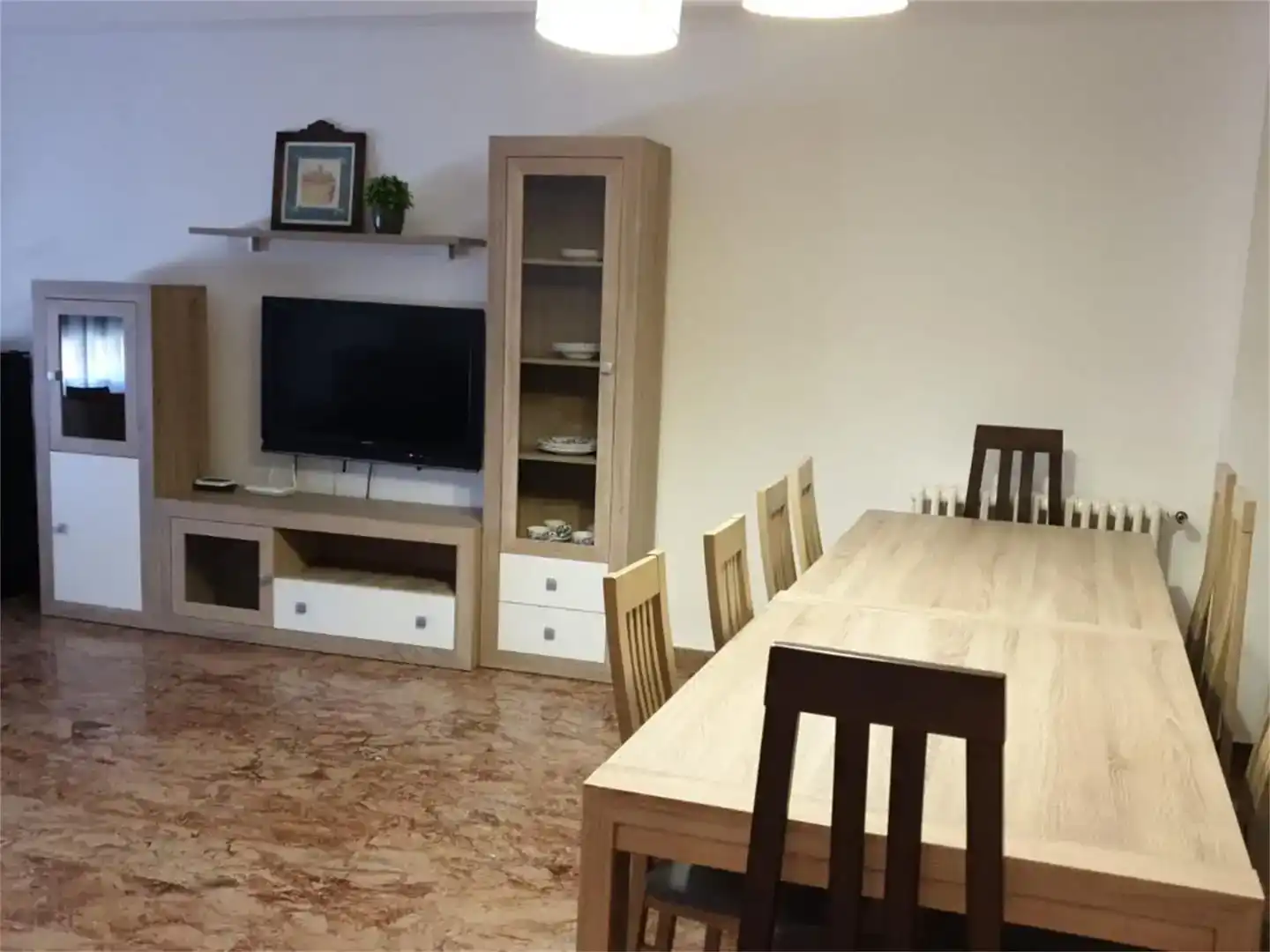 Esszimmer von Wohnung zur Miete in Sena mit Möbliert und Balkon