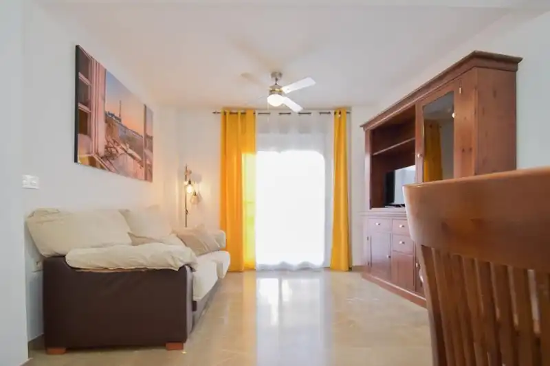 Sala de estar de Piso en venta en Atarfe con Trastero y Amueblado