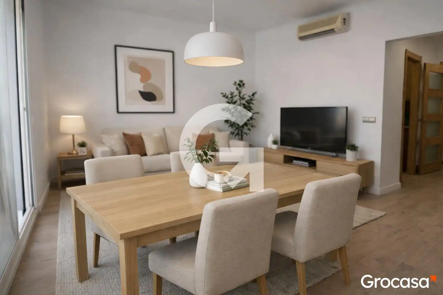 Sala de estar de Piso en venta en Premià de Mar con Aire acondicionado, Trastero y Horno