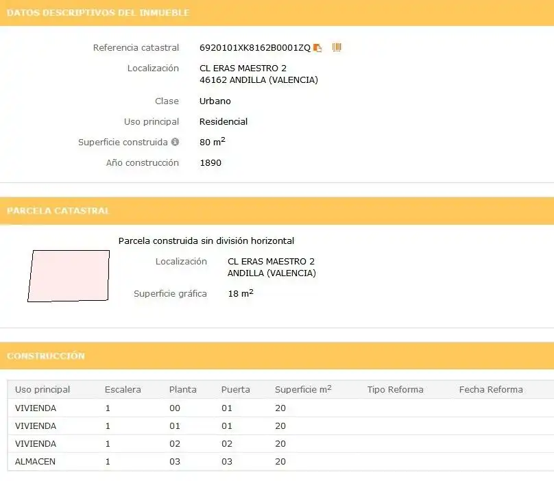 Casa o chalet en venta en Andilla con Horno, Lavadora y TV