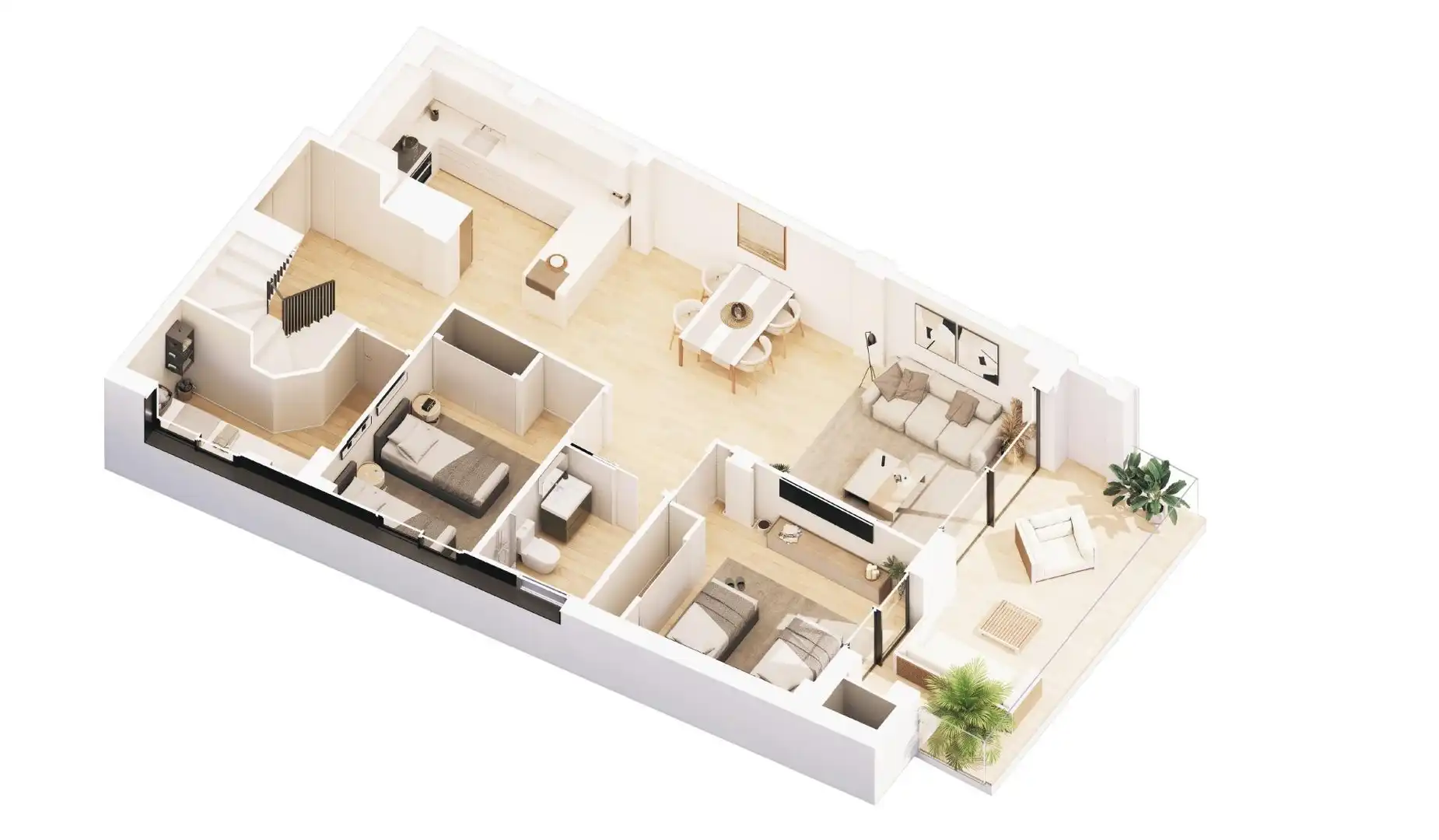 Dúplex con terraza en venta en Canet de Mar, imagen 2