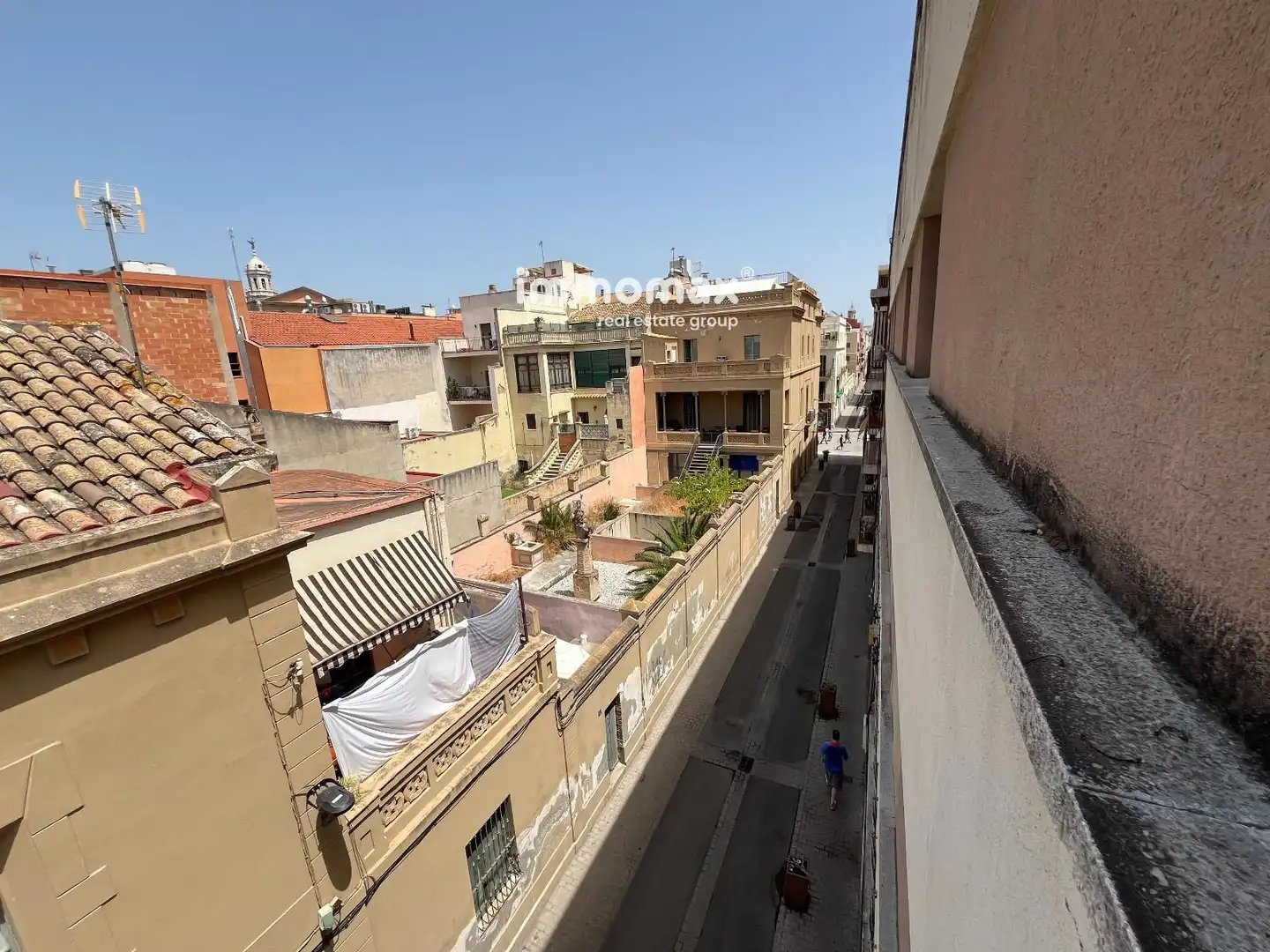 Vista exterior de Pis en venda en Vilanova i la Geltrú amb Aire condicionat, Calefacció i Moblat