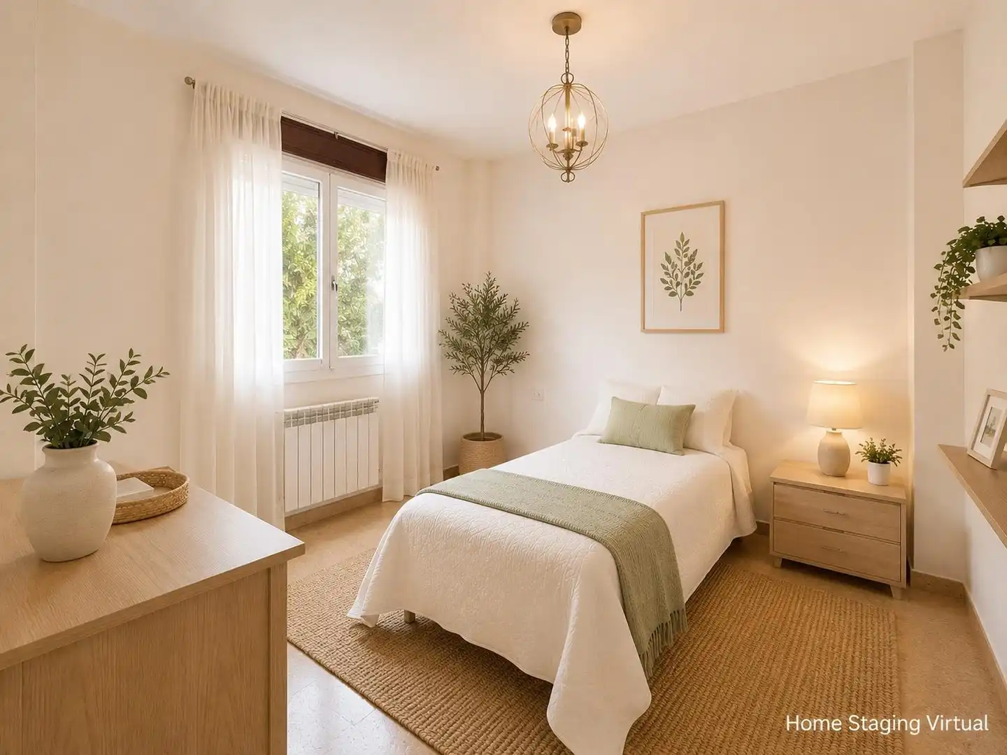 Habitación de Piso en venta en Vilanova de Arousa con Calefacción, Terraza y Amueblado