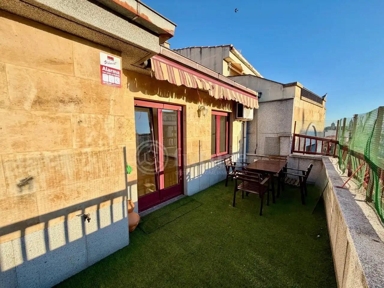 Terraza de Ático de alquiler en Salamanca con Aire acondicionado, Calefacción y Parquet