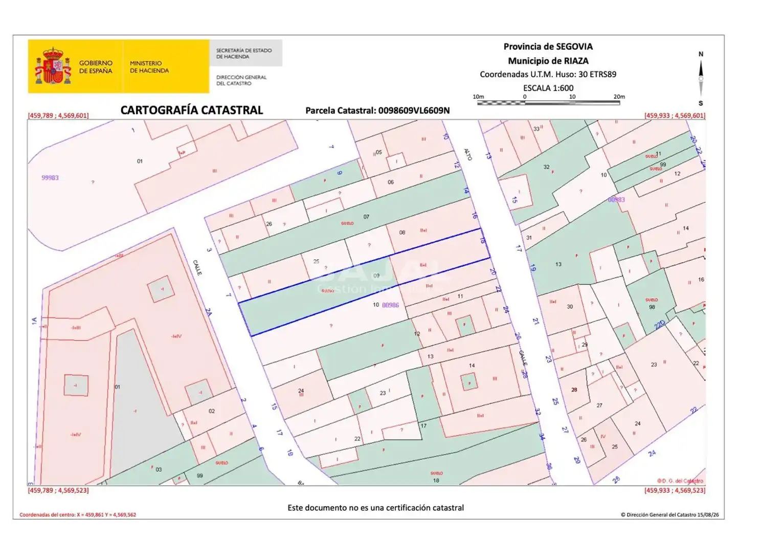 Land for sale in Riaza