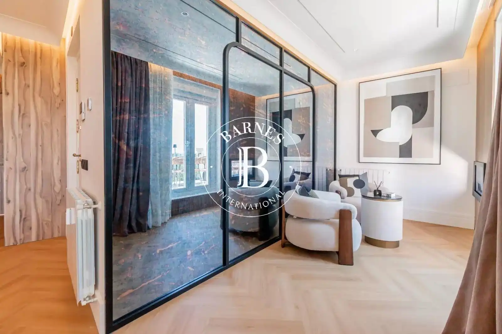Bedroom of Flat for rent in Madrid  with Air Conditioner, Heating and Terrace
