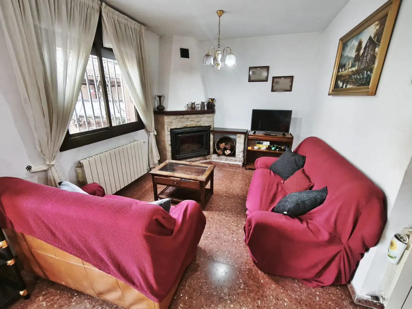 Sala de estar de Casa o chalet en venta en Polinyà con Calefacción, Jardín privado y Terraza