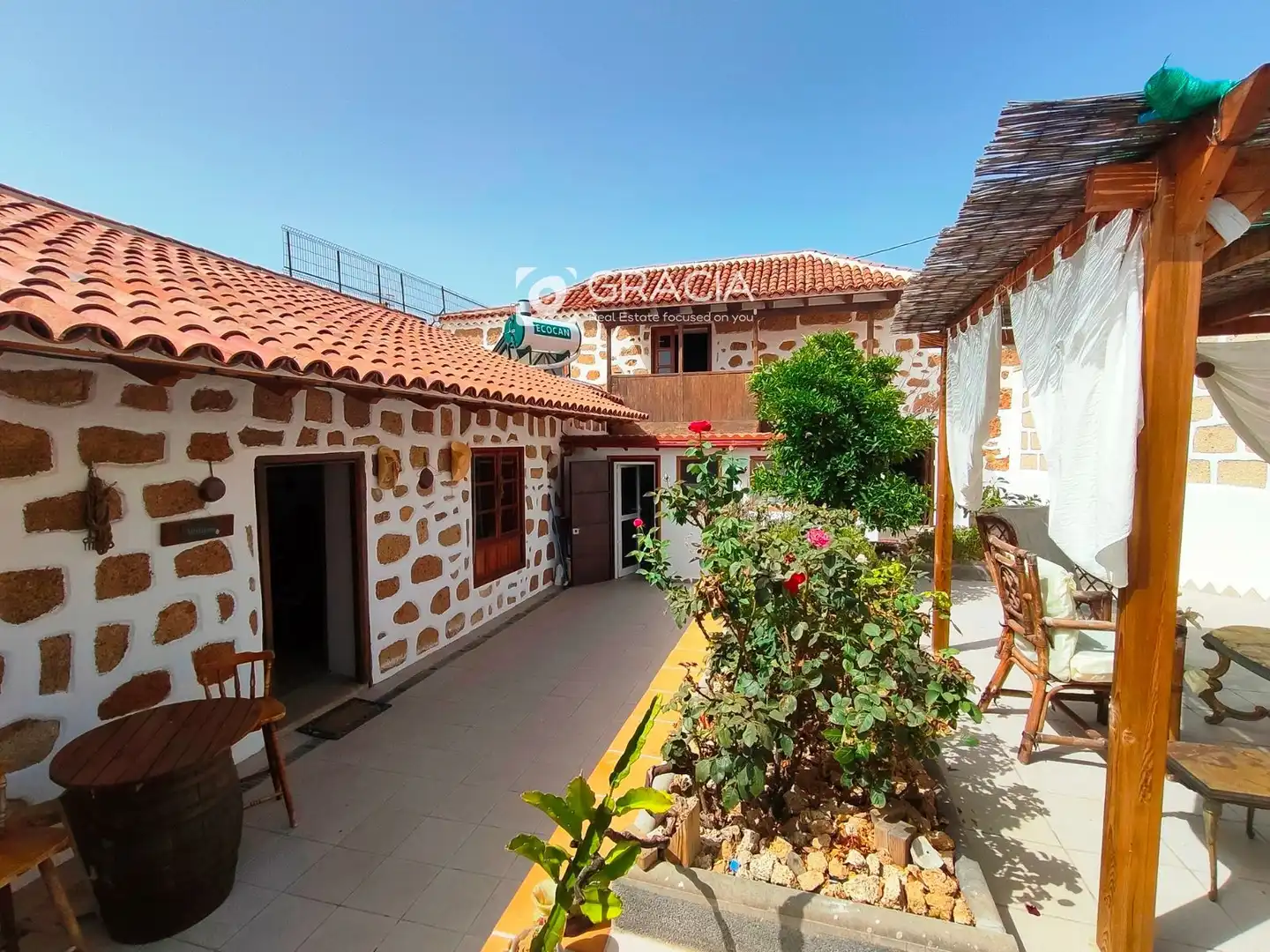 Exterior view of Houses for sale in Granadilla de Abona  with Terrace