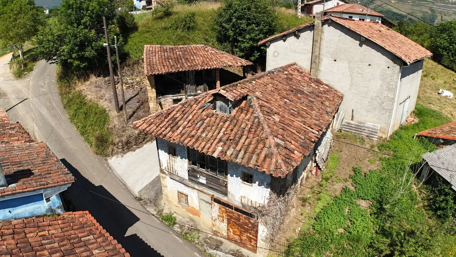 Vista exterior de Casa o chalet en venta en Piloña con Trastero y Piscina