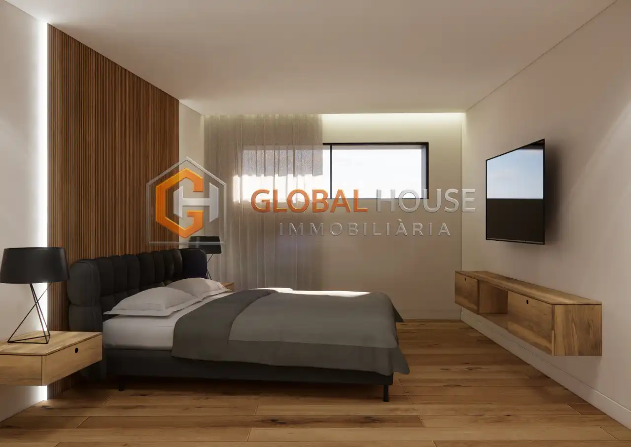Schlafzimmer von Haus oder Chalet zum Verkauf in Encamp mit Klimaanlage, Heizung und Privatgarten