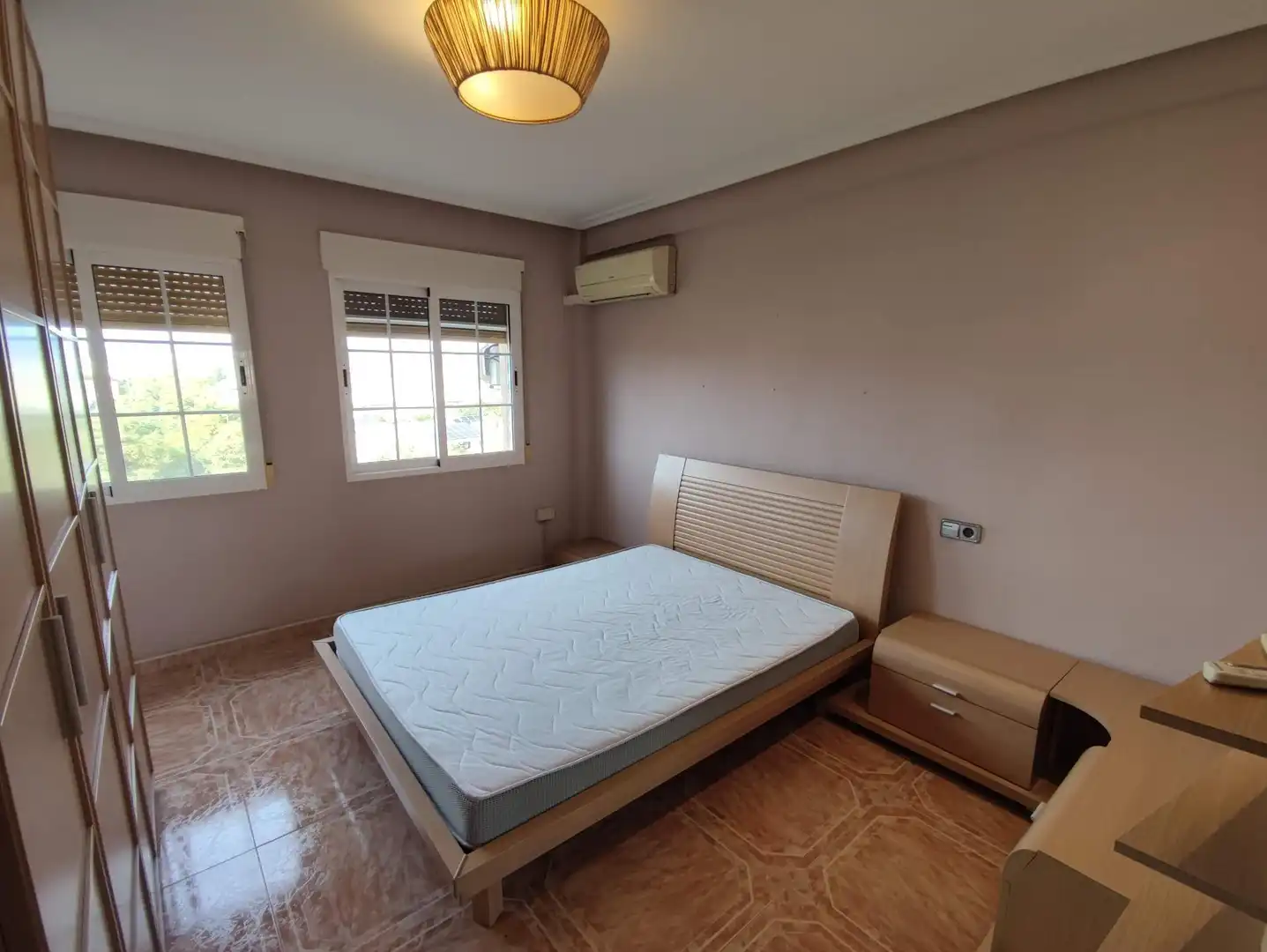 Schlafzimmer von Wohnungen zur Miete in Murcia mit Klimaanlage