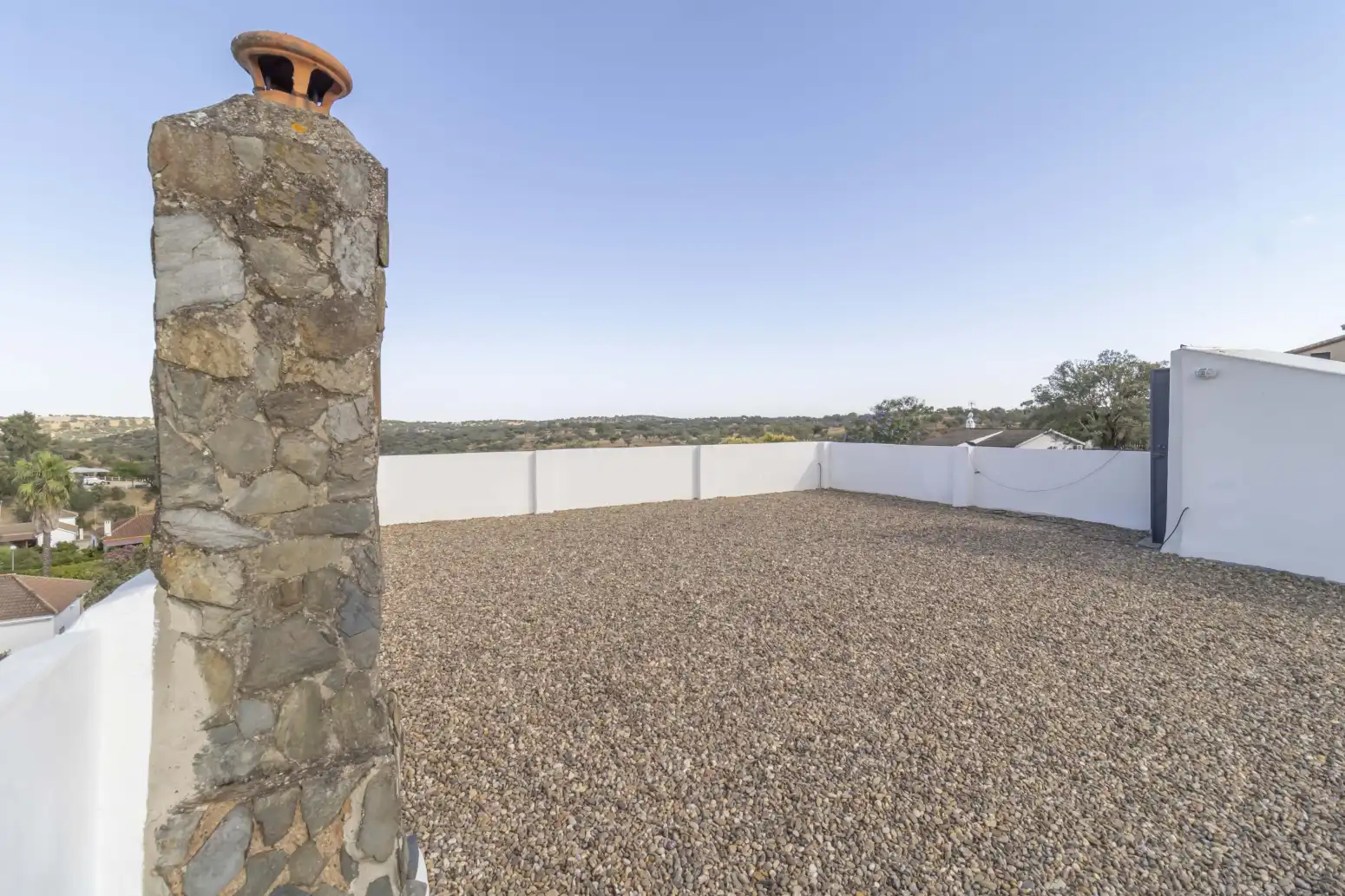 Terraza de Casa o chalet en venta en Guillena con Jardín privado, Terraza y Piscina