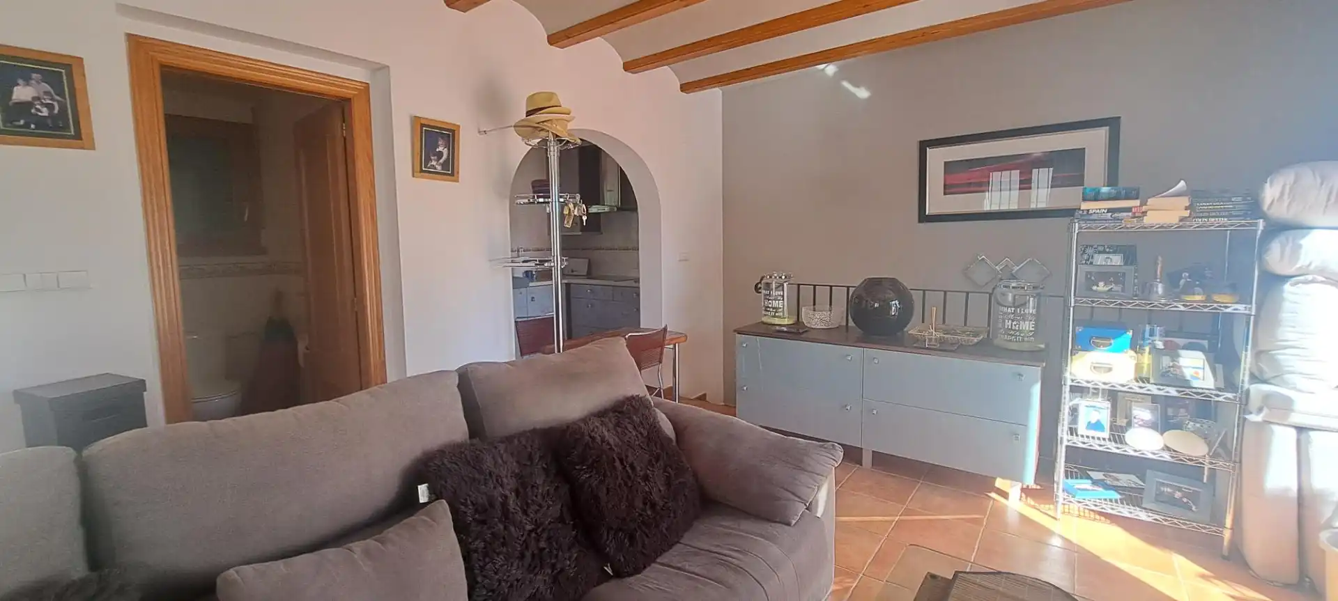 Sala de estar de Casa o chalet en venta en L'Atzúbia con Aire acondicionado, Calefacción y Terraza