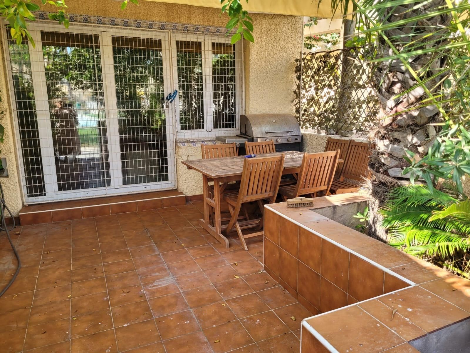 Terrace of Single-family semi-detached for sale in Alicante / Alacant  with Air Conditioner, Heating and Private garden