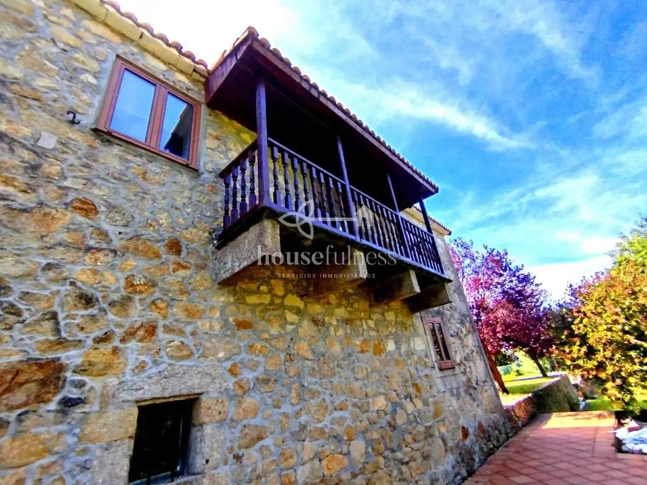 Exterior view of Country homes for sale in Ferrol  with Heating, Private garden and Swimming Pool