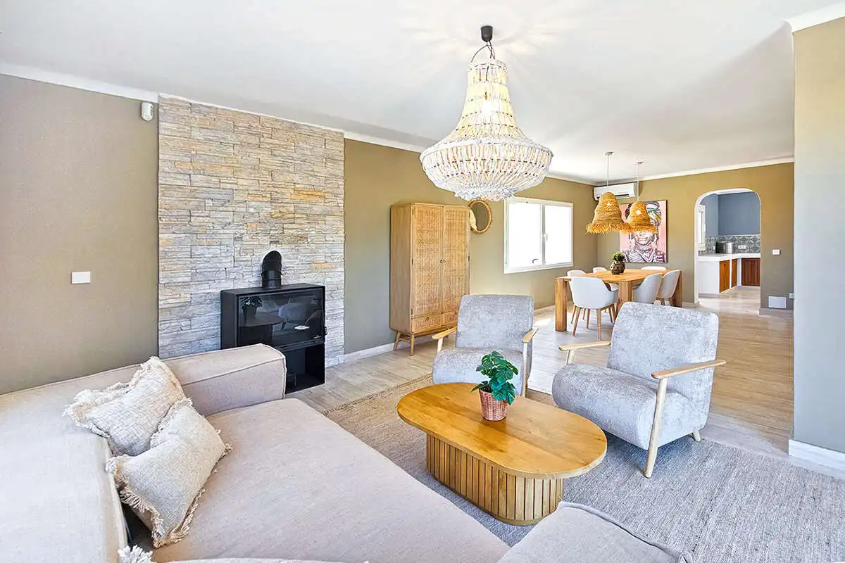 Living room of Houses for sale in Artà  with Air Conditioner, Heating and Terrace