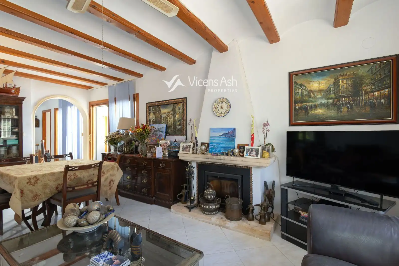 Sala de estar de Casa o chalet en venta en Cap Martí - El Tossalet - Pinomar