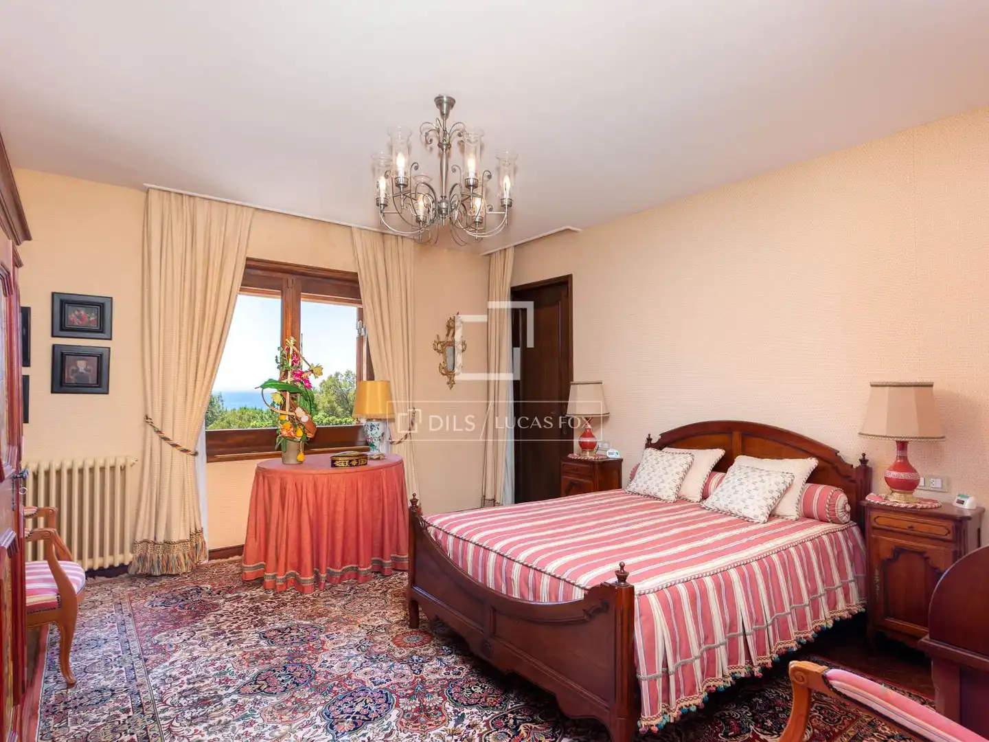 Schlafzimmer von Haus oder Chalet zum Verkauf in Roses mit Privatgarten, Parkett und Terrasse