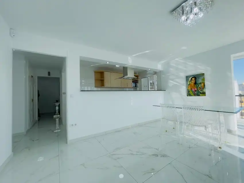 Cuina de Apartament en venda en Calpe / Calp amb Aire condicionat, Calefacció i Terrassa