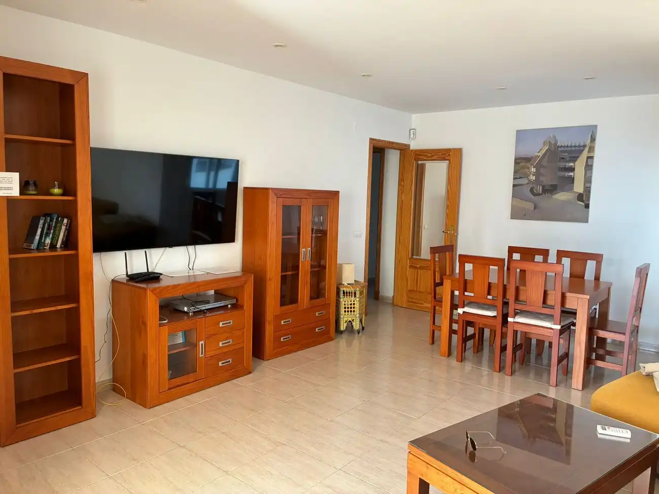 Sala de estar de Apartamento en venta en Conil de la Frontera con Terraza