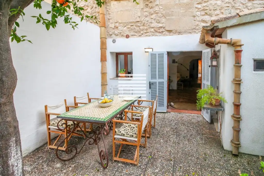 Jardín de Casa adosada en venta en Pollença con Aire acondicionado y Amueblado