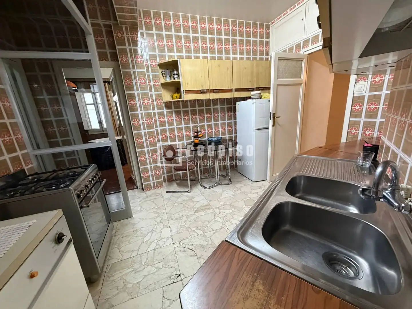 Cocina de Piso en venta en Madrid con Calefacción, Parquet y Terraza