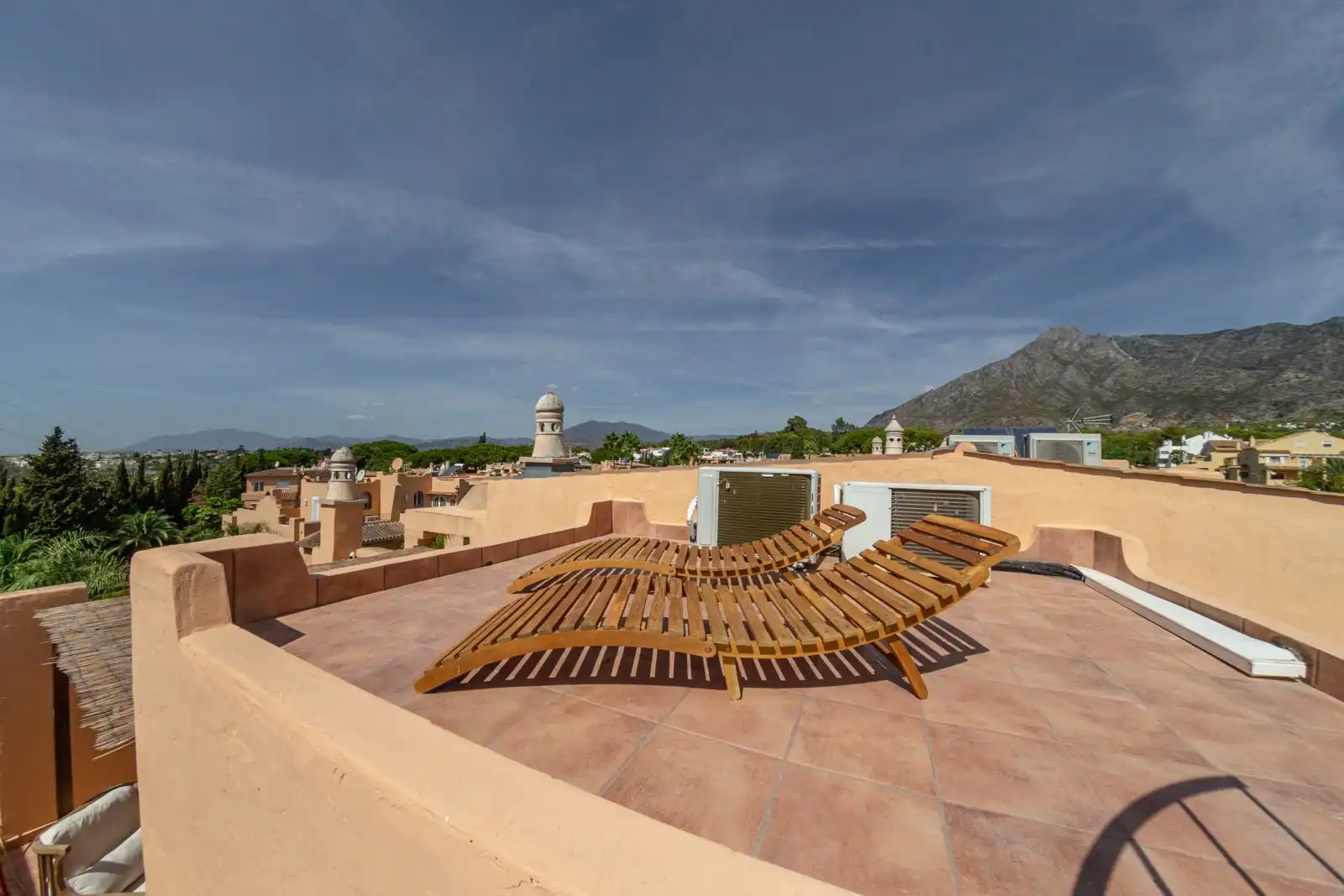 Terraza de Casa adosada de alquiler en Marbella con Aire acondicionado, Amueblado y Horno
