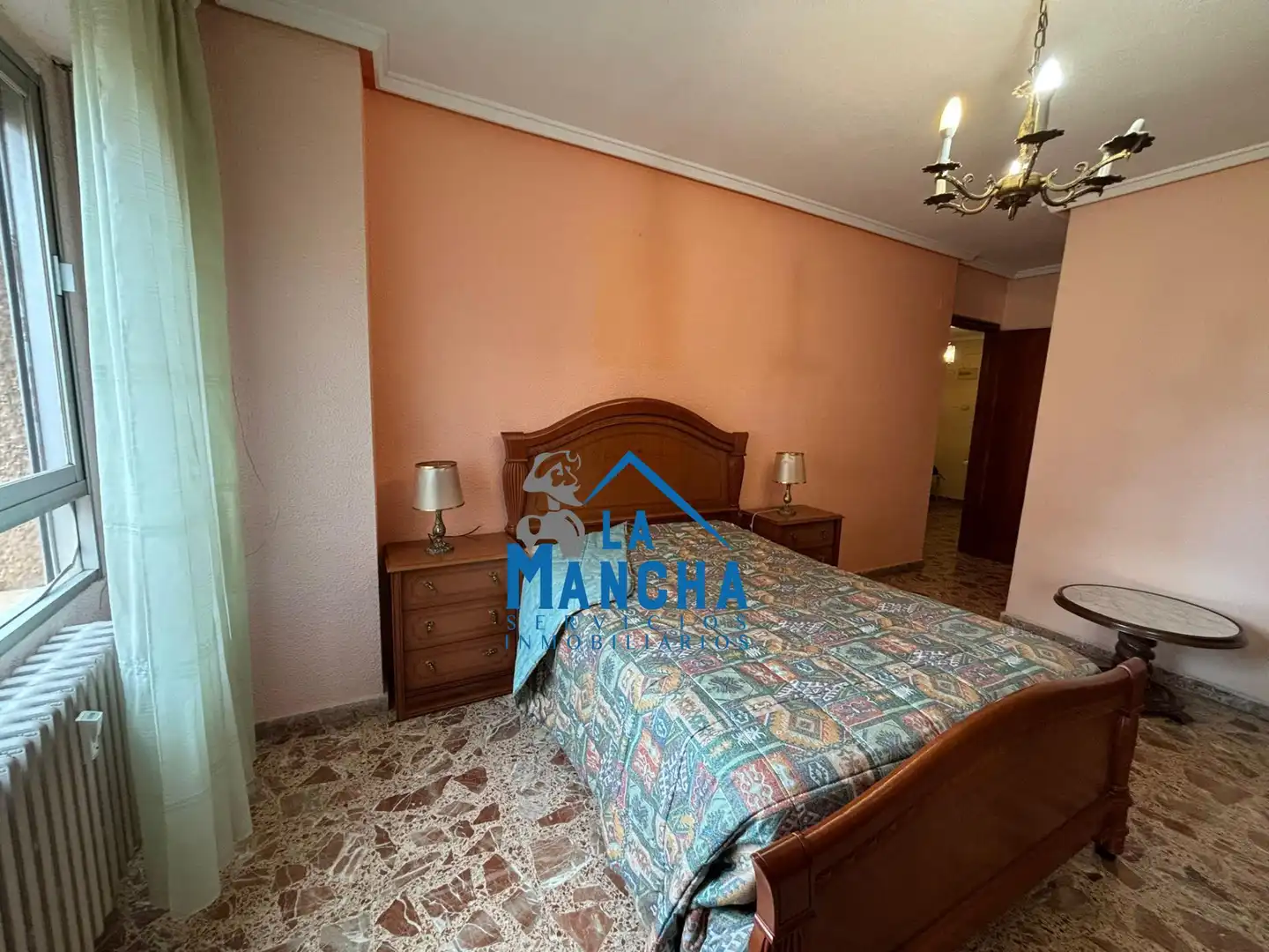Bedroom of Flat for sale in Albacete  with Air Conditioner, Heating and Private garden