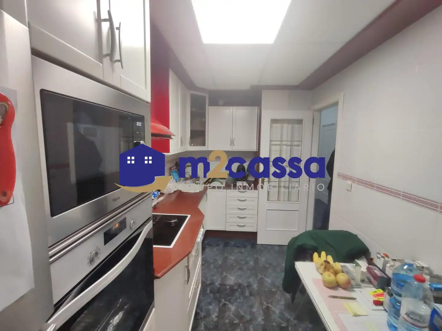 Kitchen of Flat for sale in Lorca  with Air Conditioner and Balcony