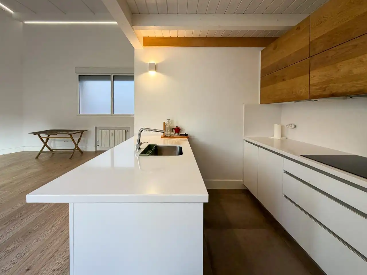 Küche von Maisonette zur Miete in Madrid mit Klimaanlage, Heizung und Terrasse