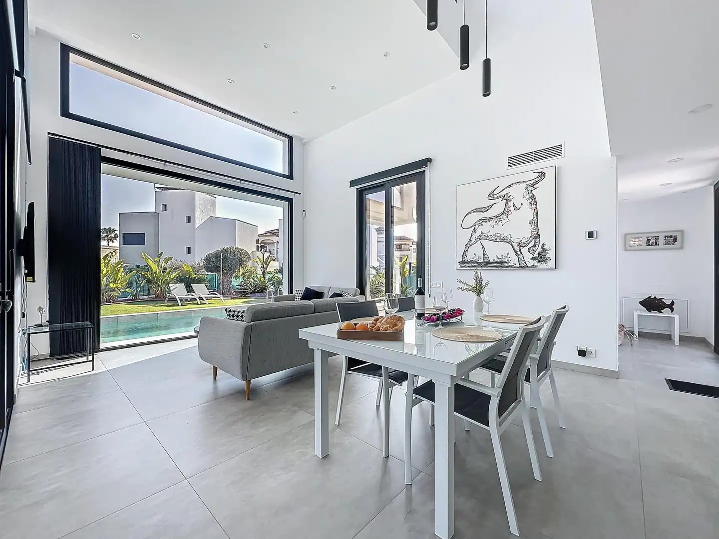 Living room of Houses for sale in Vera  with Air Conditioner, Heating and Private garden