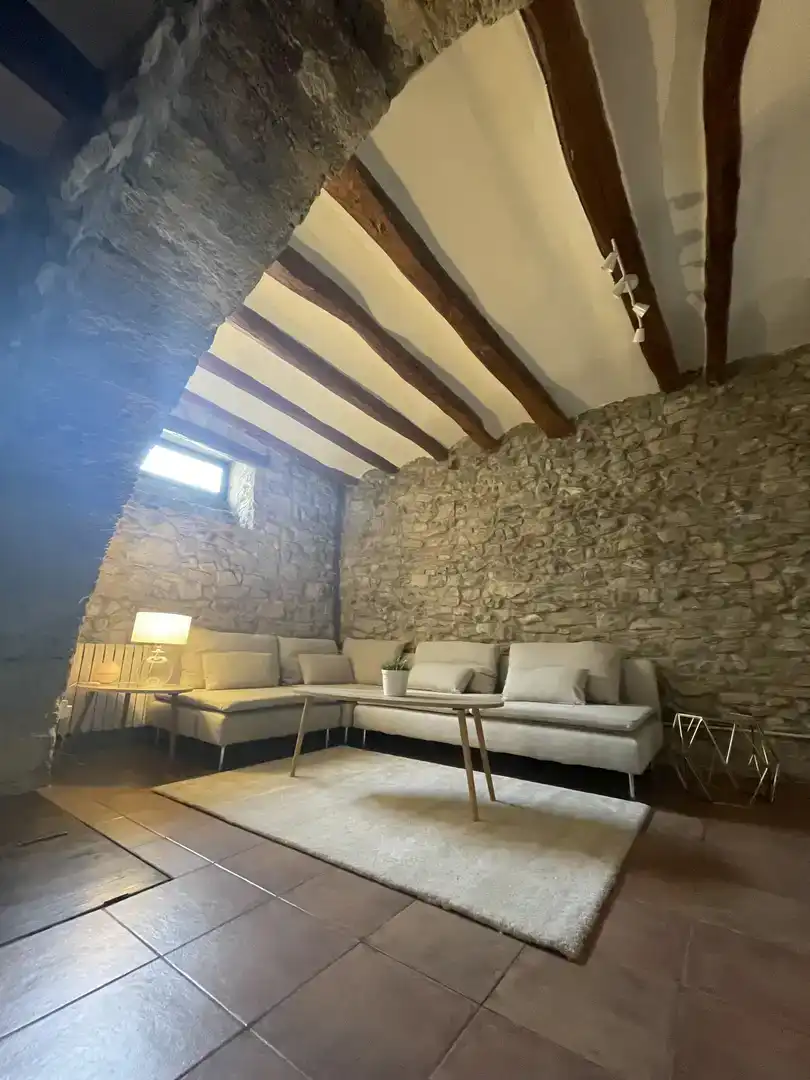 Sala d'estar de Casa o xalet en venda en La Torre de Claramunt amb Balcó