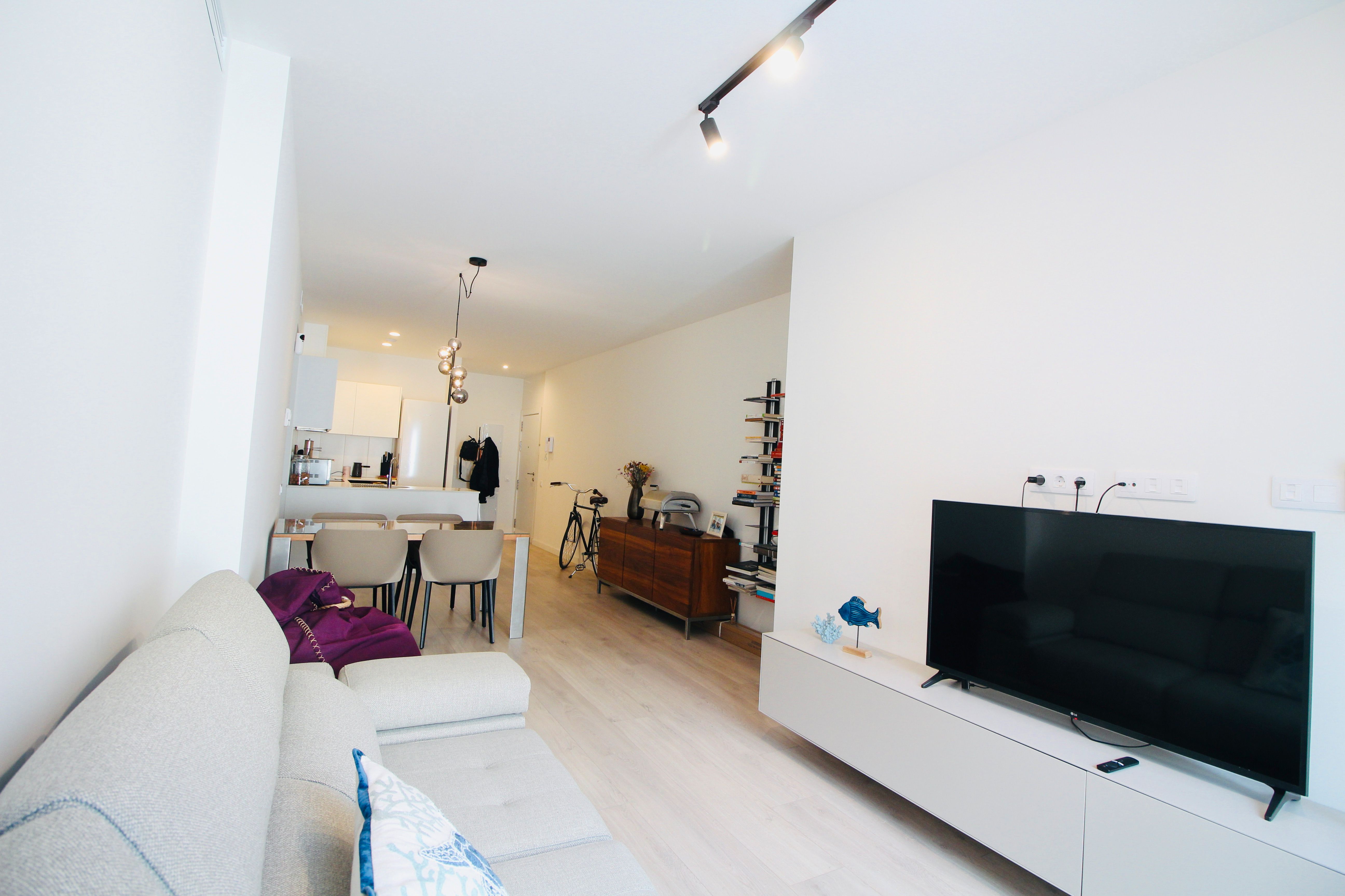 Living room of Flat for sale in Vilanova i la Geltrú  with Terrace