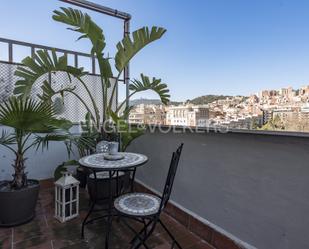 Terrace of Attic for sale in  Barcelona Capital  with Air Conditioner, Heating and Parquet flooring