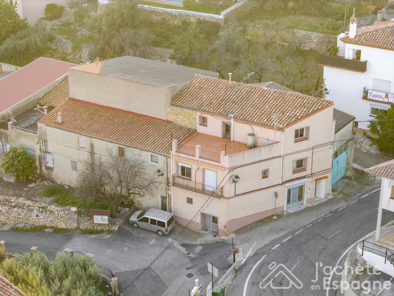 Vista exterior de Casa o xalet en venda en Cervera del Maestre