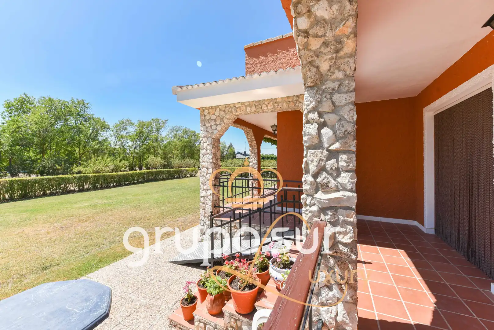 Jardín de Casa o chalet en venta en Trigueros del Valle con Calefacción, Jardín privado y Terraza